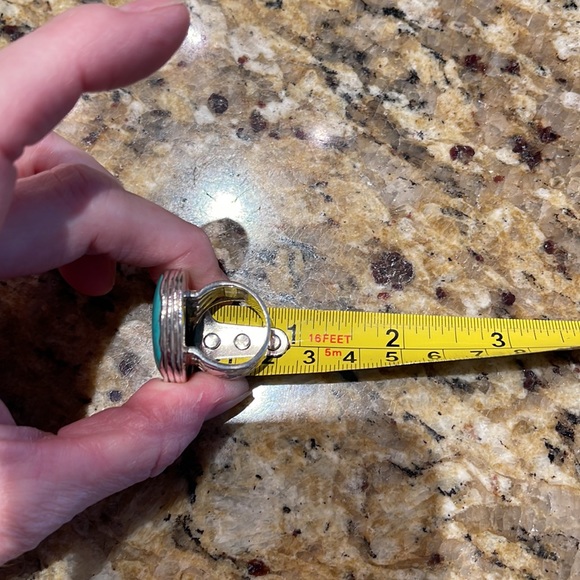 Silpada Turquoise Sterling Silver Ring - Picture 10 of 12